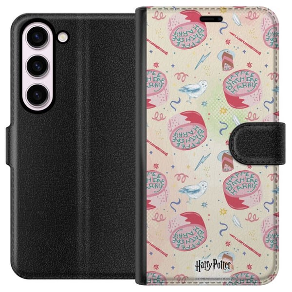 Kompatibel Tegnebogsetui til Samsung Galaxy S23 Harry Potter Hogwarts Magisk Troldmand Kompatibel Tegnebogsetui til Samsung Galaxy S23 Harry Potter Hogwarts Magisk Troldmand