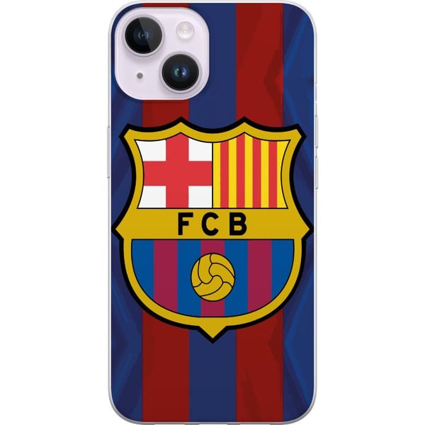 Yhteensopiva Puhelinkuori Apple iPhone 14 FCB Barcelona