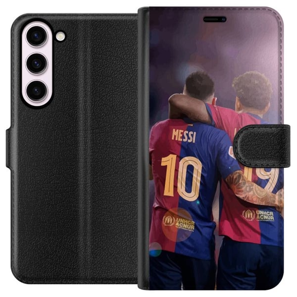 Kompatibel Tegnebogsetui til Samsung Galaxy S23+ Lamine Yamal Messi Kompatibel Tegnebogsetui til Samsung Galaxy S23+ Lamine Yamal Messi