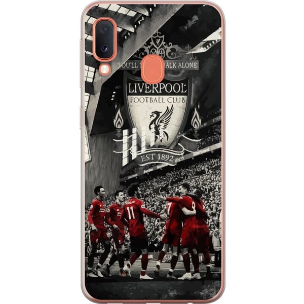 Yhteensopiva Puhelinkuori Samsung Galaxy A20e Liverpool