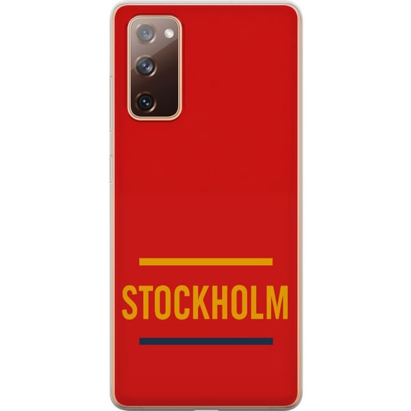 Yhteensopiva Puhelinkuori Samsung Galaxy S20 FE Stockholm – Hockey