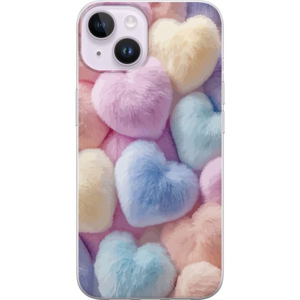 Yhteensopiva Puhelinkuori Apple iPhone 14 Sydämet Rakkaus Graafinen Suunnittelu Romanttinen Teema Suosittu Symboli Graafinen Malli Koristelu