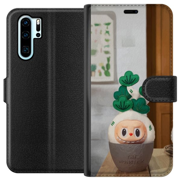 Kompatibel Tegnebogsetui til Huawei P30 Pro MONSTRENE Uduelige Planter