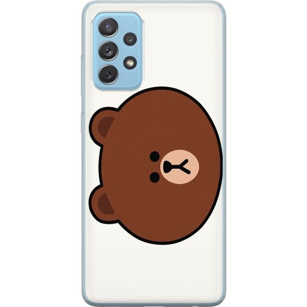 Kompatibel Mobilcover til Samsung Galaxy A52 5G line friends brown