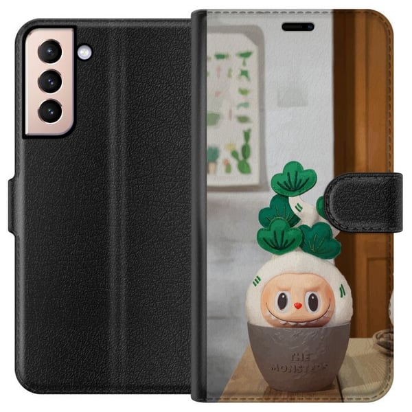Kompatibelt Lommeboketui til Samsung Galaxy S21 MONSTRENE Ulydige Planter Kompatibelt Lommeboketui til Samsung Galaxy S21 MONSTRENE Ulydige Planter