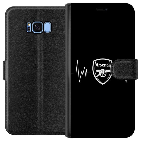 Kompatibelt Lommeboketui til Samsung Galaxy S8 Arsenal Kompatibelt Lommeboketui til Samsung Galaxy S8 Arsenal