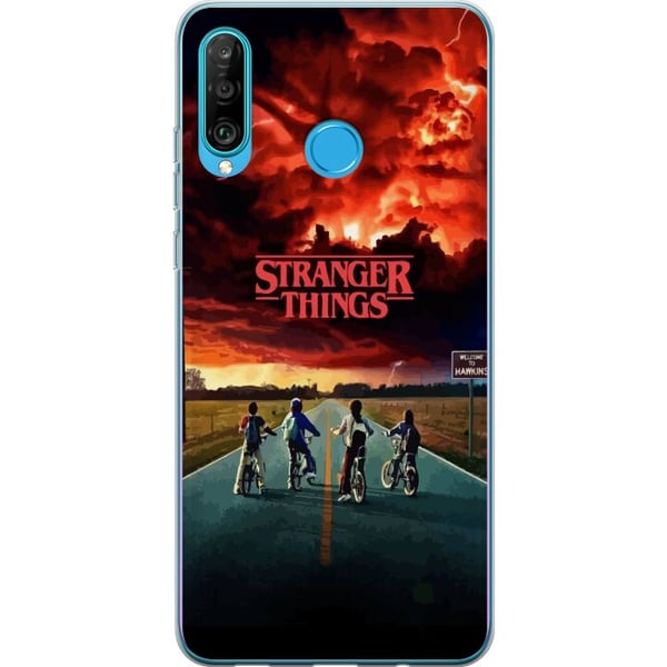 Kompatibelt Mobilskal till Huawei P30 lite Stranger Things