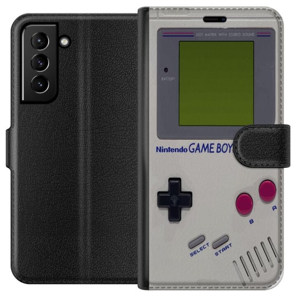 Kompatibel Tegnebogsetui til Samsung Galaxy S21+ 5G Game Boy Kompatibel Tegnebogsetui til Samsung Galaxy S21+ 5G Game Boy