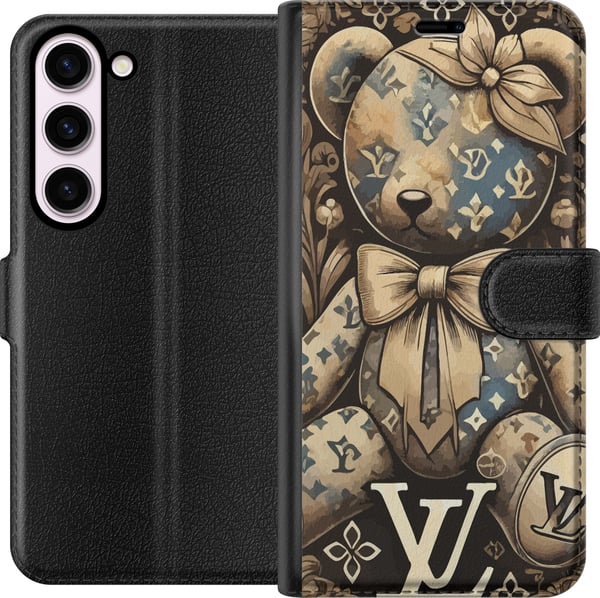 Kompatibelt Plånboksfodral till Samsung Galaxy S23 Teddy Vuitton