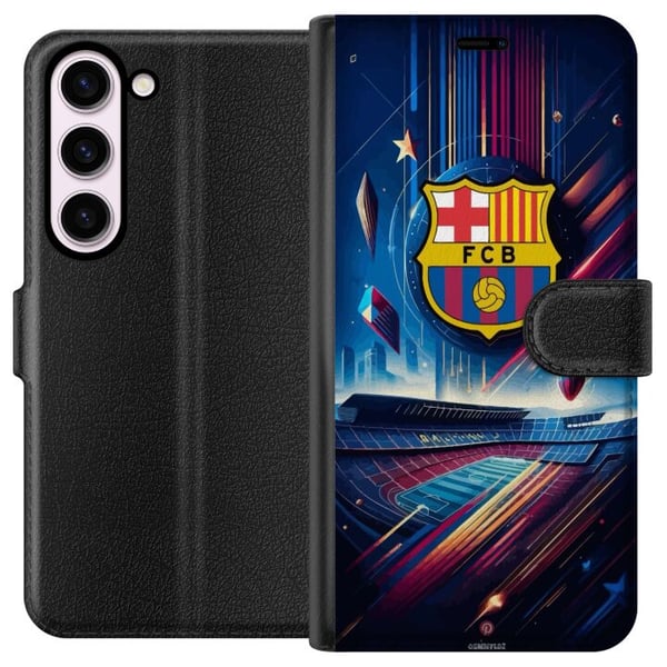 Kompatibel Tegnebogsetui til Samsung Galaxy S23 FC Barcelona Kompatibel Tegnebogsetui til Samsung Galaxy S23 FC Barcelona