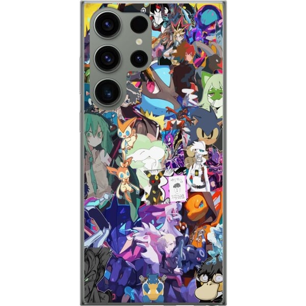 Kompatibel Mobilcover til Samsung Galaxy S23 Ultra Pokémon Blaze