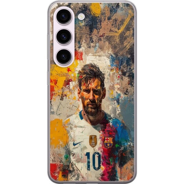 Kompatibel Mobilcover til Samsung Galaxy S23 Messi Art Kompatibel Mobilcover til Samsung Galaxy S23 Messi Art