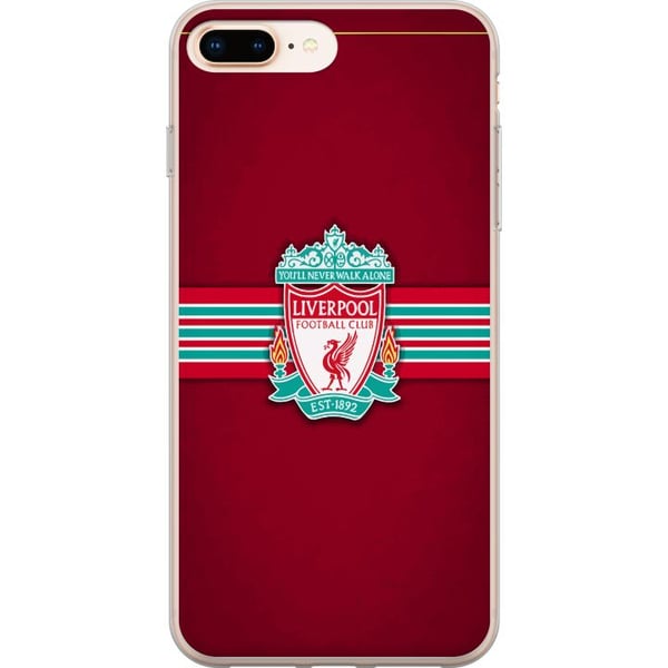 Yhteensopiva Puhelinkuori Apple iPhone 8 Plus Liverpool-fanituotteet jalkapallo merch punainen Yhteensopiva Puhelinkuori Apple iPhone 8 Plus Liverpool-fanituotteet jalkapallo merch punainen