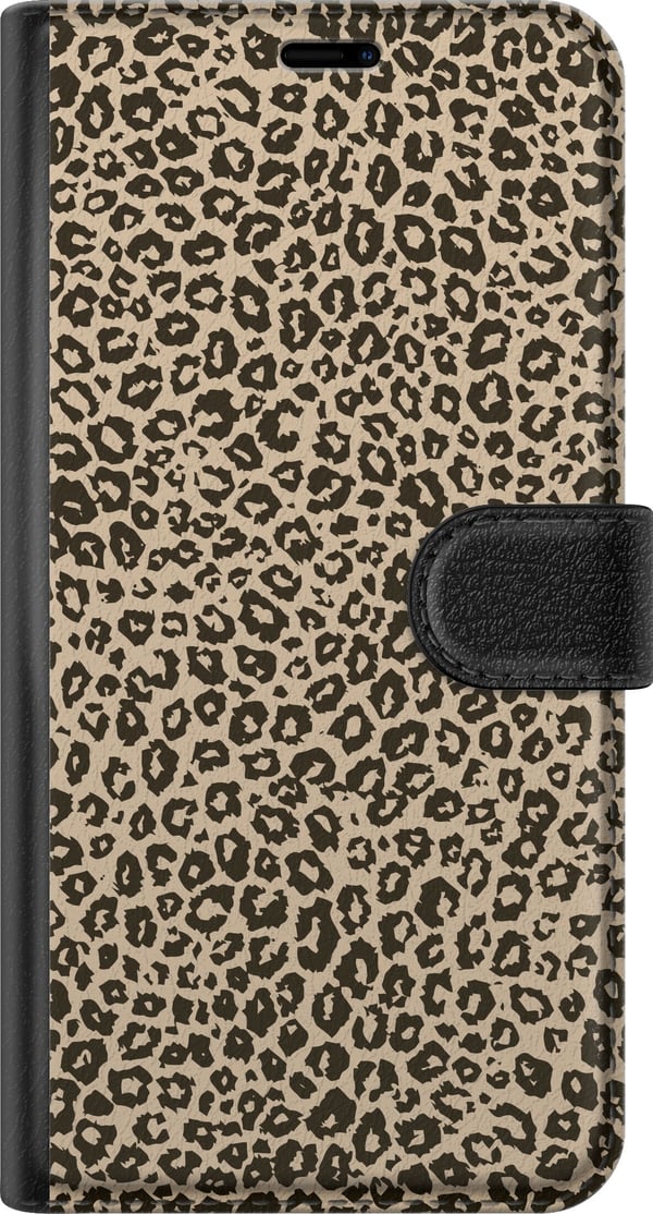 Kompatibelt Plånboksfodral till Samsung Galaxy S21 Leopard Mönster