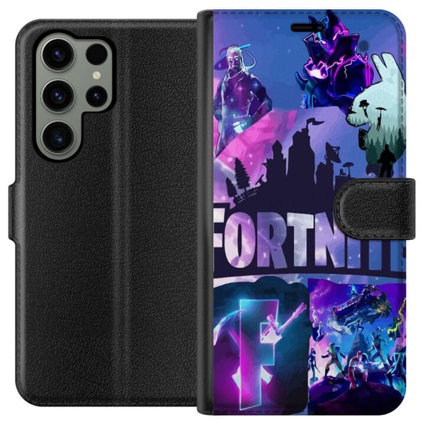 Kompatibel Tegnebogsetui til Samsung Galaxy S23 Ultra Fortnite