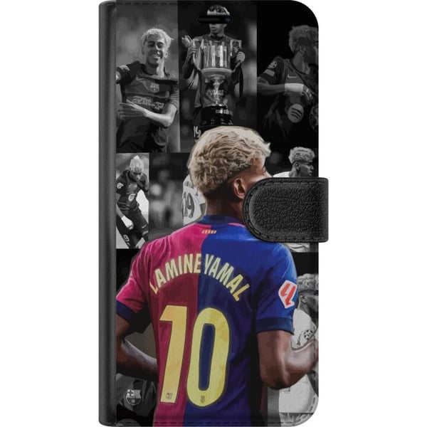 Kompatibelt Lommeboketui til Samsung Galaxy S10 Lite FCB Yamal Barcelona fremtidens fotballstjerne