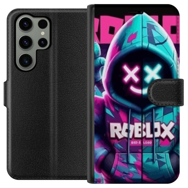Kompatibel Tegnebogsetui til Samsung Galaxy S23 Ultra Roblox
