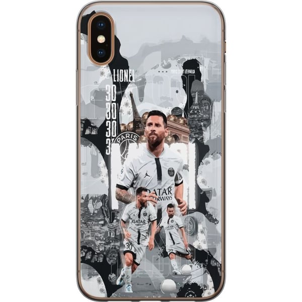 Kompatibel Mobilcover til Apple iPhone XS Lionel Messi Inter Miami Argentina kreatør i verdensklasse, flerdobbelt Ballon d’Or-vinder og globalt fodbo
