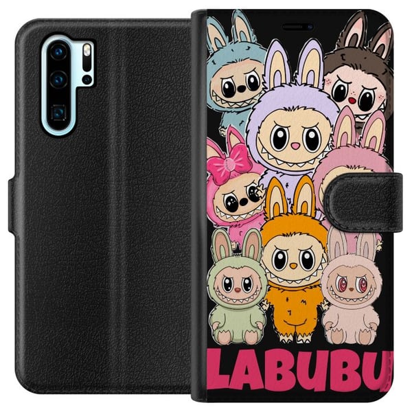 Kompatibelt Lommeboketui til Huawei P30 Pro Monsteret Art Edition animefigur