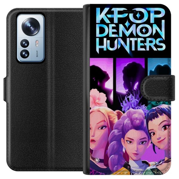 Kompatibel Tegnebogsetui til Xiaomi 12 Pro K-pop Dæmonjægere Stigende skygger Helte Mystisk fantasy Aura