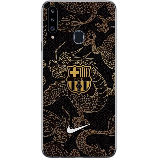 Kompatibelt Mobilskal till Samsung Galaxy A20s FC Barcelona