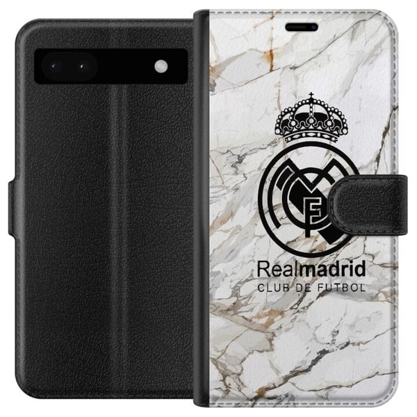 Kompatibelt Plånboksfodral till Google Pixel 6a Real Madrid