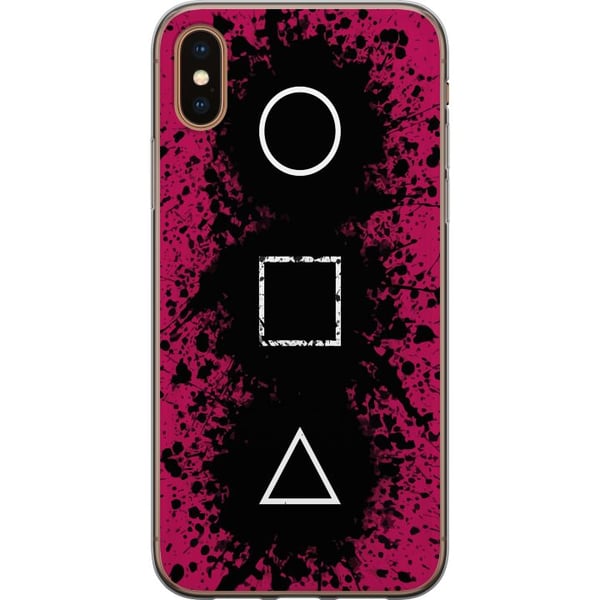 Kompatibel Mobilcover til Apple iPhone XS Squid Game 2 - Vem är du?