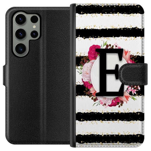 Kompatibel Tegnebogsetui til Samsung Galaxy S23 Ultra Brevet E Kompatibel Tegnebogsetui til Samsung Galaxy S23 Ultra Brevet E