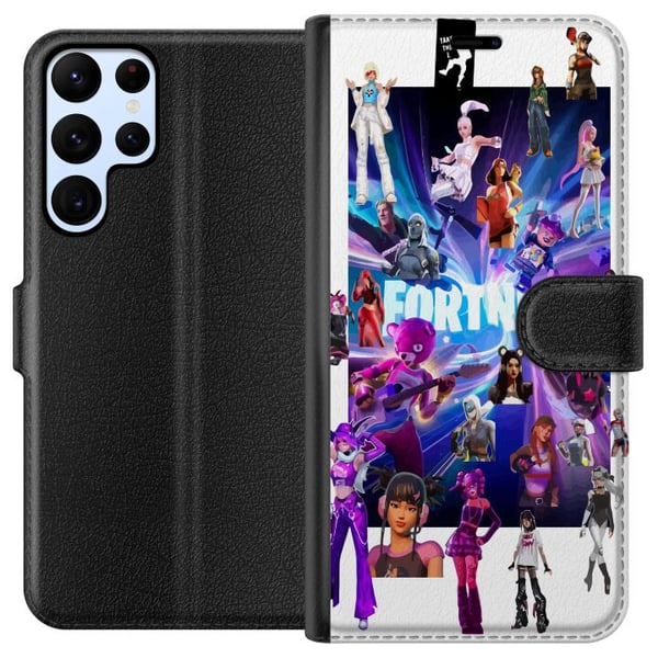 Yhteensopiva Lompakkokotelo Samsung Galaxy S22 Ultra 5G Fortnite