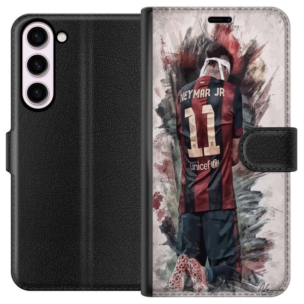 Kompatibel Tegnebogsetui til Samsung Galaxy S23+ Neymar Kompatibel Tegnebogsetui til Samsung Galaxy S23+ Neymar