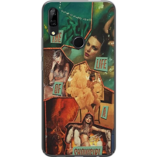 Kompatibel Mobilcover til Huawei P Smart Z Taylor Swift The Life of a Showgirl – Gylden showgirl i rampelyset
