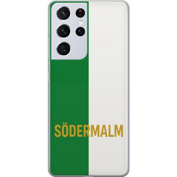 Kompatibel Mobilcover til Samsung Galaxy S21 Ultra 5G Södermalm - fodbold