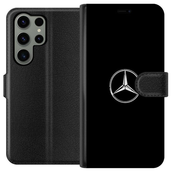 Kompatibel Tegnebogsetui til Samsung Galaxy S23 Ultra Mercedes-Benz