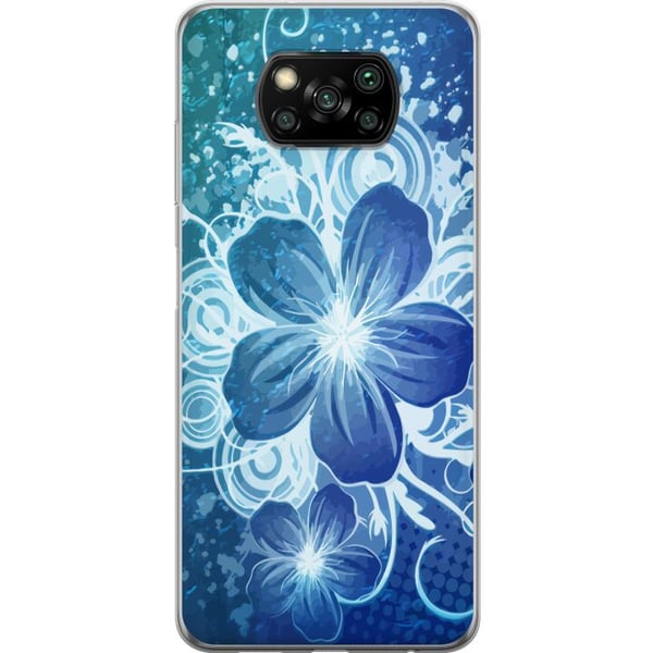 Kompatibelt Mobilskal till Xiaomi Poco X3 NFC Blomma