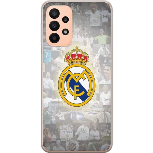 Yhteensopiva Puhelinkuori Samsung Galaxy A23 Real Madrid