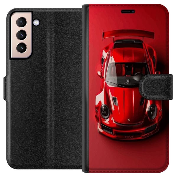 Kompatibelt Lommeboketui til Samsung Galaxy S21 Porsche Kompatibelt Lommeboketui til Samsung Galaxy S21 Porsche
