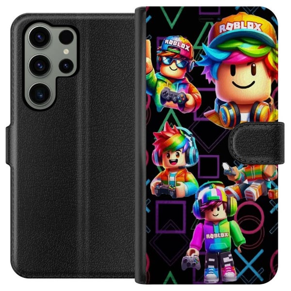Kompatibel Tegnebogsetui til Samsung Galaxy S23 Ultra Roblox Kompatibel Tegnebogsetui til Samsung Galaxy S23 Ultra Roblox