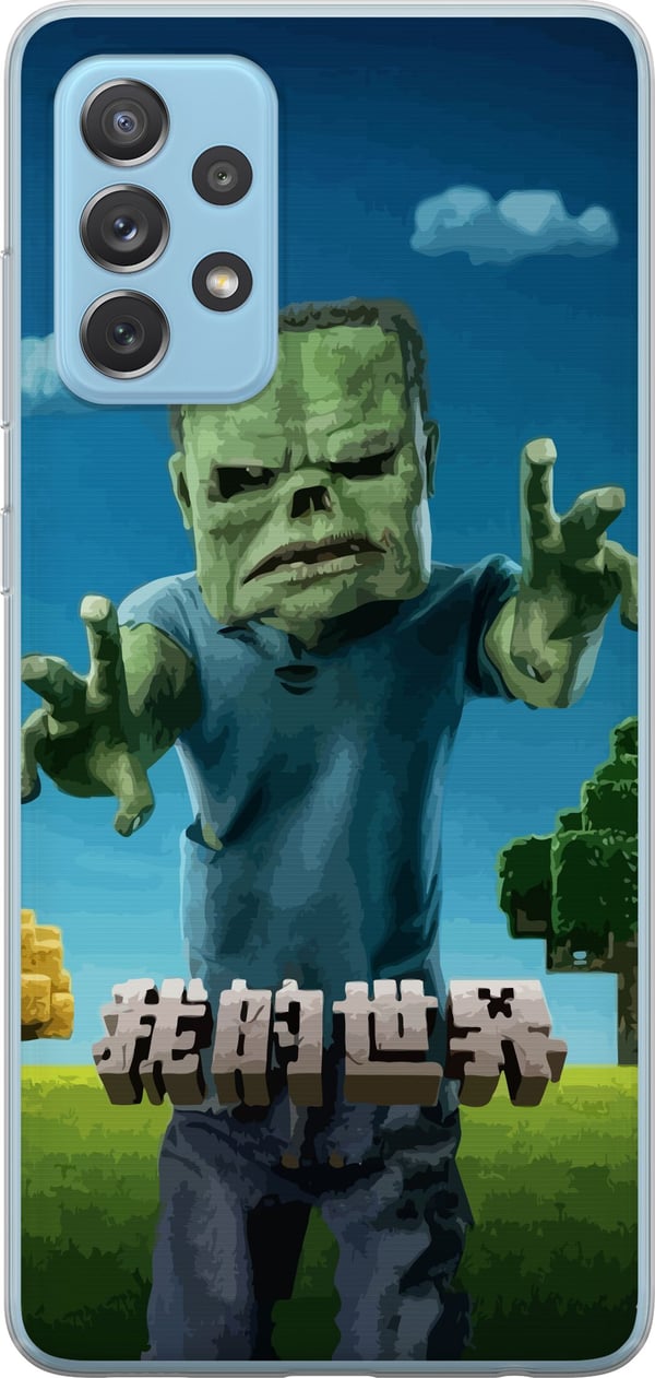 Yhteensopiva Puhelinkuori Samsung Galaxy A52 5G A Minecraft Movie