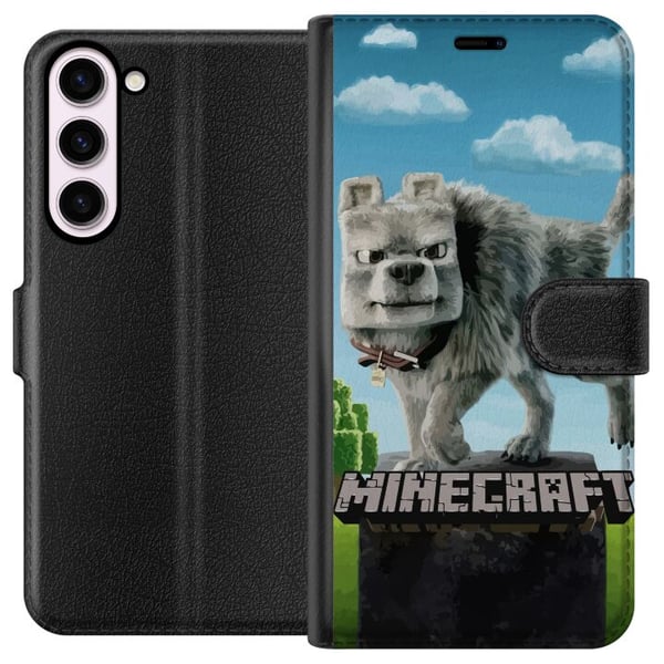Kompatibel Tegnebogsetui til Samsung Galaxy S23+ A Minecraft Movie