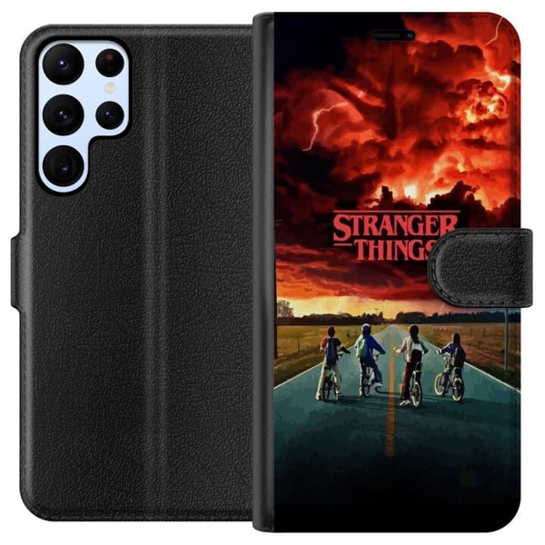 Yhteensopiva Lompakkokotelo Samsung Galaxy S22 Ultra 5G Vieraita Asioita