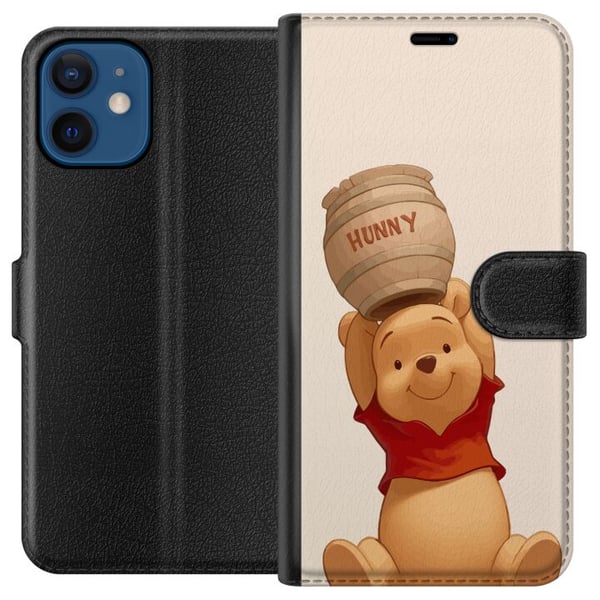 Yhteensopiva Lompakkokotelo Apple iPhone 12 mini Nalle Puh Hunaja Disney-hahmo