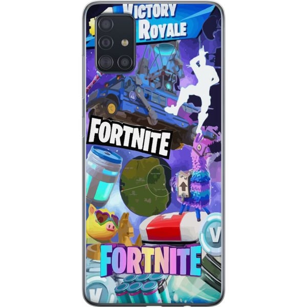 Kompatibelt Mobildeksel til Samsung Galaxy A51 Fortnite Kompatibelt Mobildeksel til Samsung Galaxy A51 Fortnite