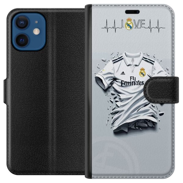 Yhteensopiva Lompakkokotelo Apple iPhone 12 mini Real Madrid
