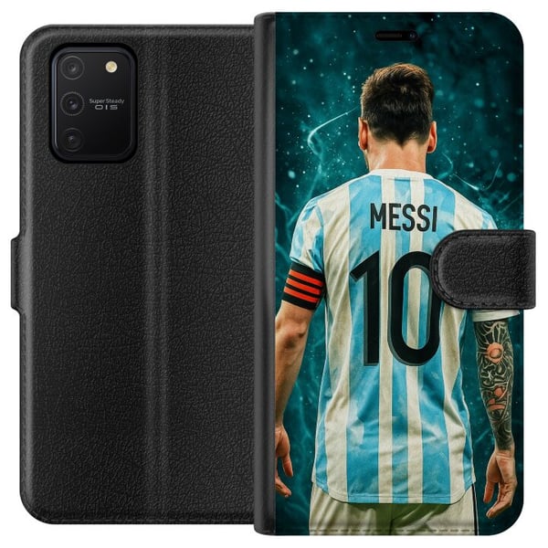 Kompatibelt Lommeboketui til Samsung Galaxy S10 Lite Messi Kompatibelt Lommeboketui til Samsung Galaxy S10 Lite Messi