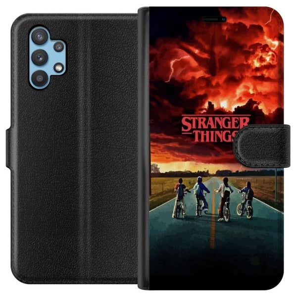 Kompatibelt Plånboksfodral till Samsung Galaxy A32 5G Stranger Things Kompatibelt Plånboksfodral till Samsung Galaxy A32 5G Stranger Things