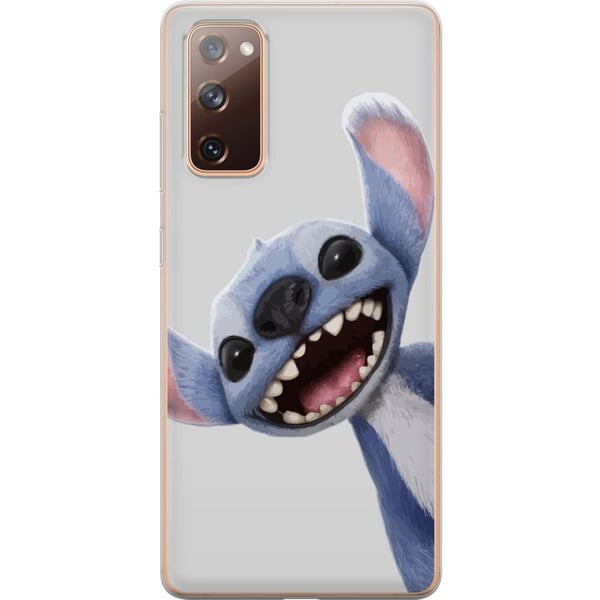 Kompatibelt Mobilskal till Samsung Galaxy S20 FE Stitch i Fart – Kawaii Design för Fans & Barn