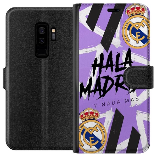 Kompatibelt Lommeboketui til Samsung Galaxy S9+ Lilla Hala Madrid-design med klubbemblem og kraftfull sportsgrafikk, perfekt for fotballfans som elsk Kompatibelt Lommeboketui til Samsung Galaxy S9+ Lilla Hala Madrid-design med klubbemblem og kraftfull sportsgrafikk, perfekt for fotballfans som elsk