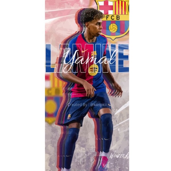 Yhteensopiva Lompakkokotelo Apple iPhone 13 Pro Lamine Yamal FCB
