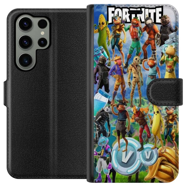 Kompatibel Tegnebogsetui til Samsung Galaxy S23 Ultra Fortnite