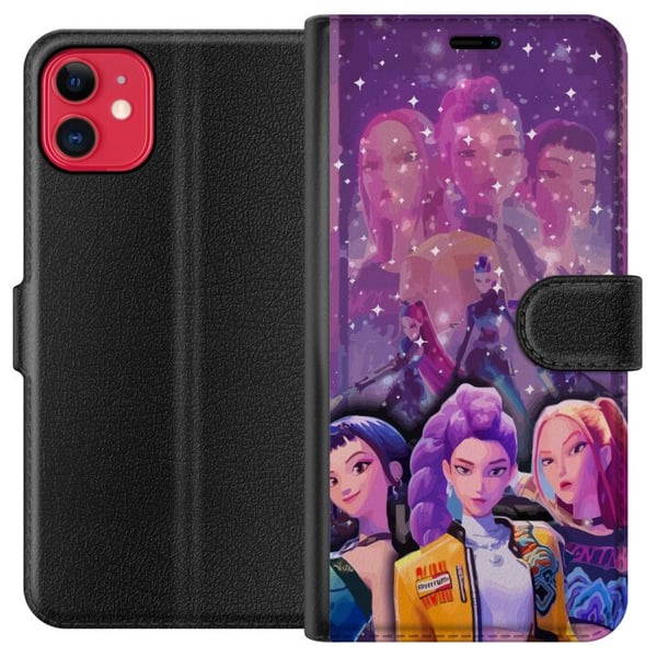 Kompatibel Tegnebogsetui til Apple iPhone 11 K-pop-dæmonjægere Zoey Mira Aya Forenet Stjernemagi Kosmisk Energi Kompatibel Tegnebogsetui til Apple iPhone 11 K-pop-dæmonjægere Zoey Mira Aya Forenet Stjernemagi Kosmisk Energi